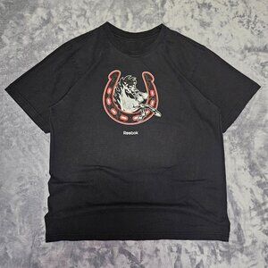 Y2K REBOOK CFL Calgary Stampeders NO TAG Men's Shirt Fits like a Regular Large